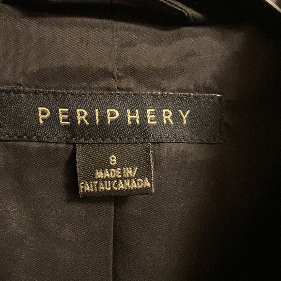 Periphery Dressy Coat Black Size Xs - Picture 7 of 8